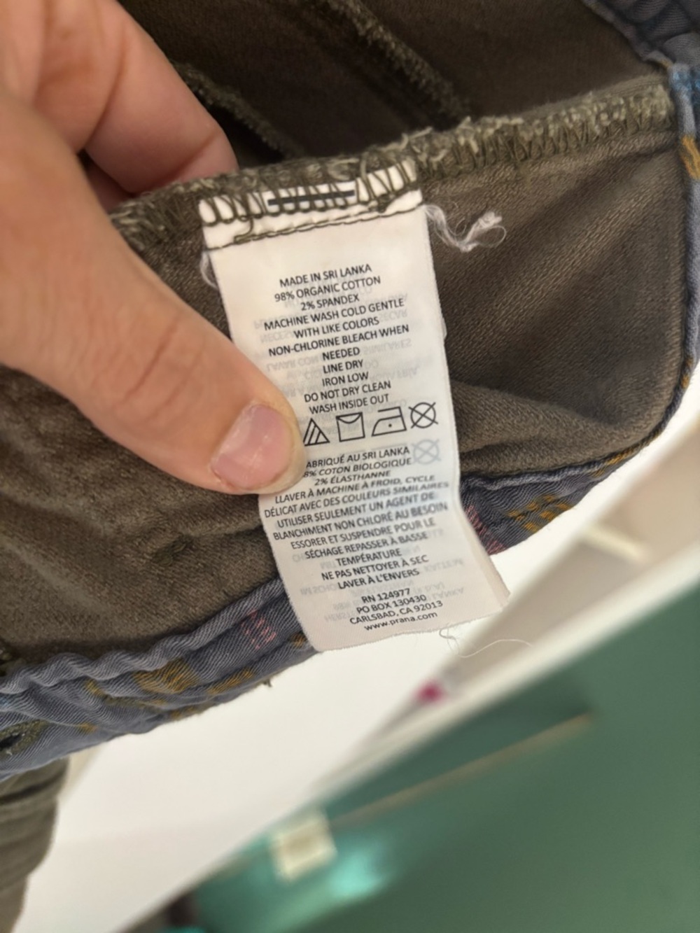 Prana Sz8 Cargo Utility Pants workwear, gorpcore, utilitarian, mountain, crunchy - Picture 6 of 14
